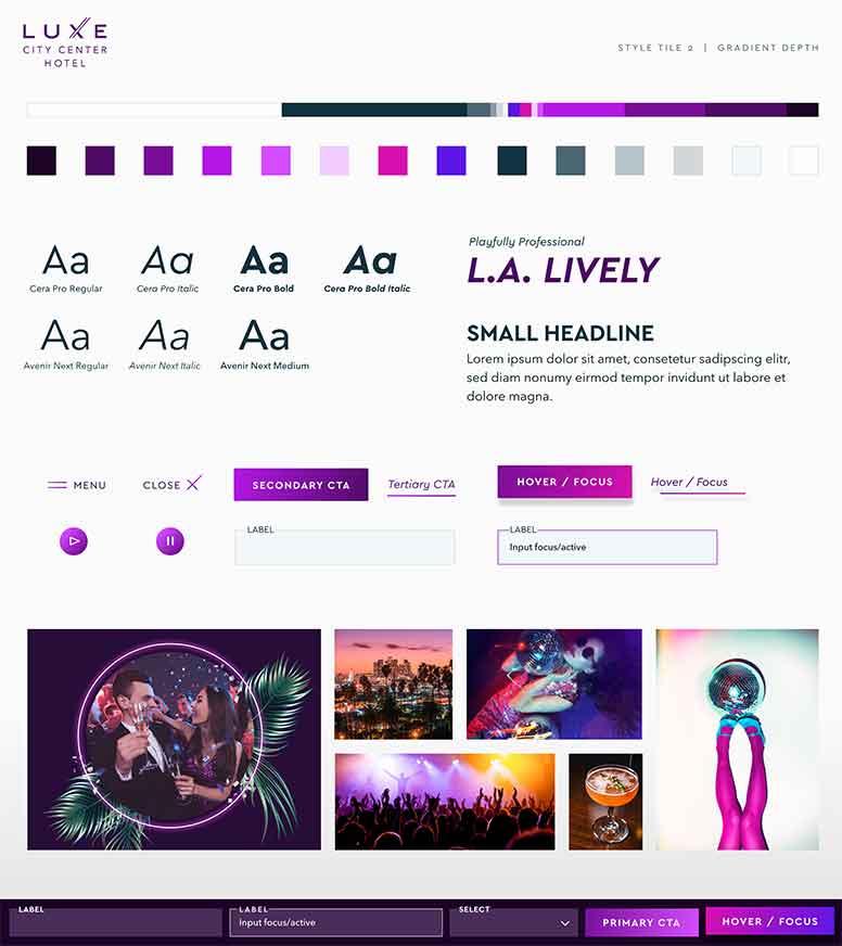 Style Guide 2: Gradient Depth