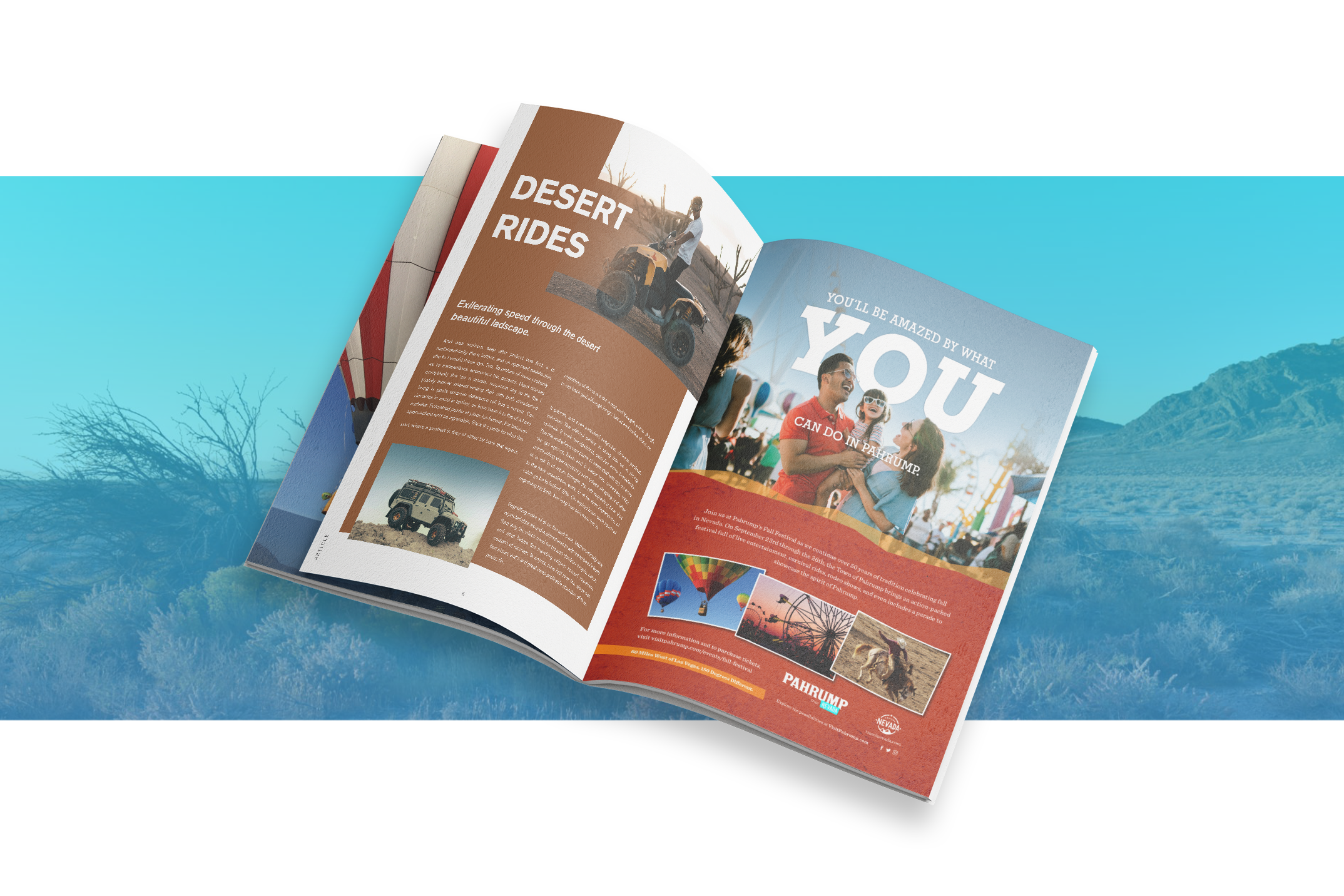 Visit Pahrump magazine ad