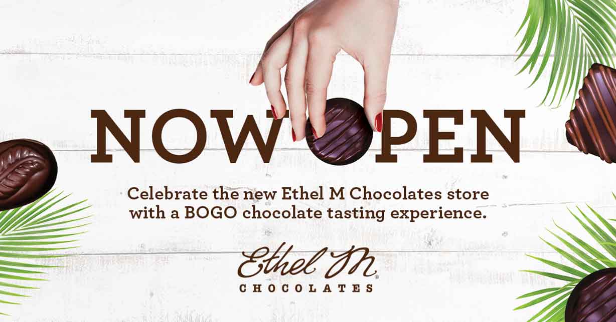 Now Open Buy One Get One ad