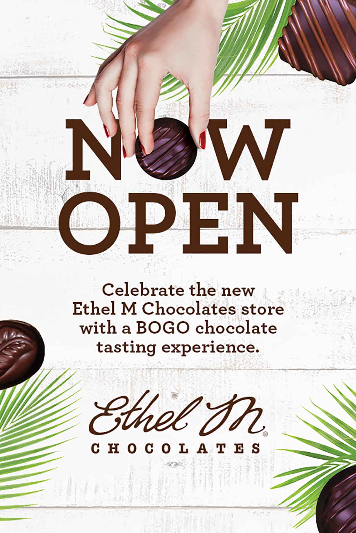 Now Open Buy One Get One ad