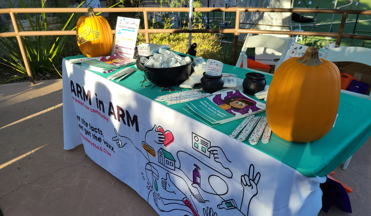 Arm in Arm Halloween event