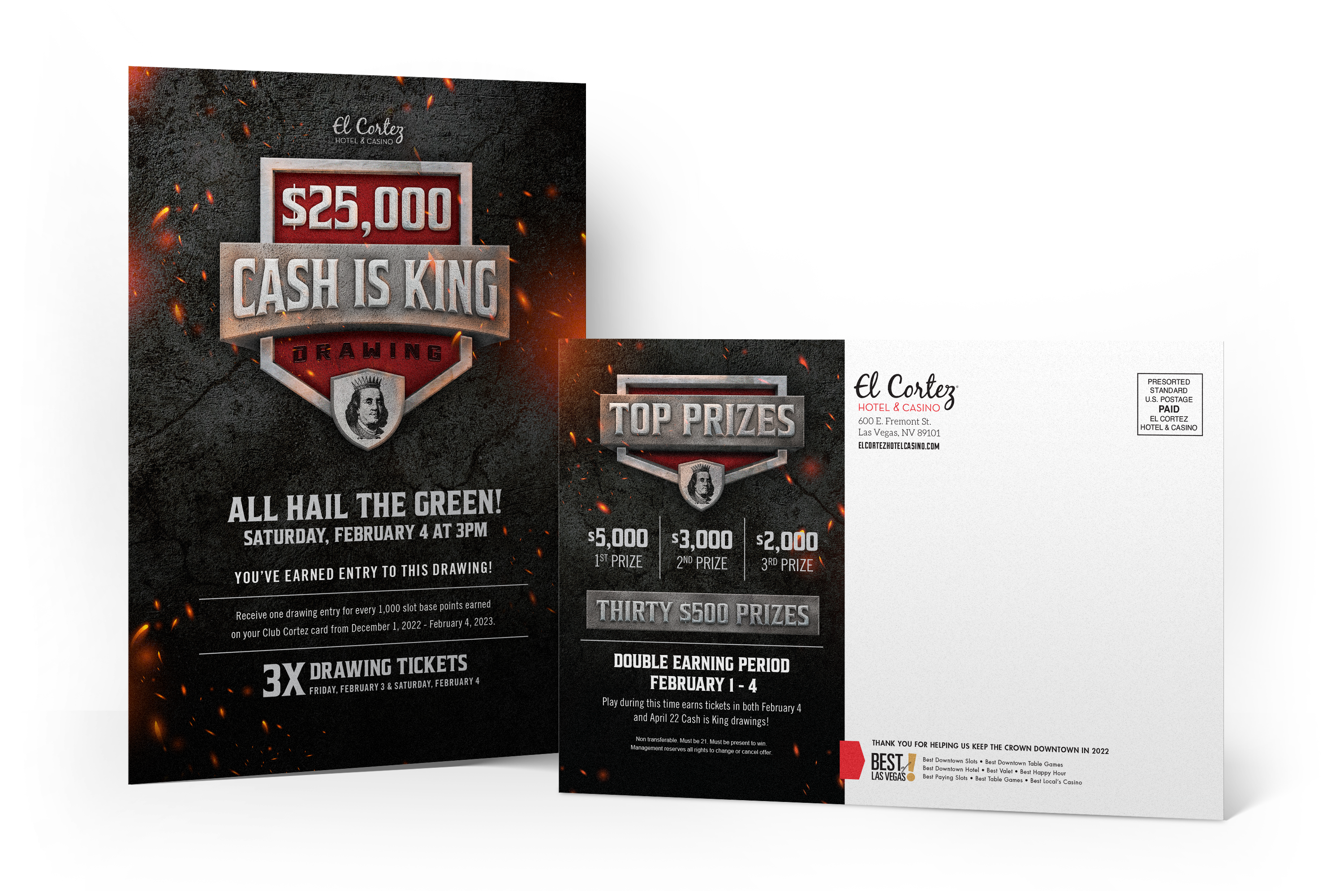 El Cortez post cards